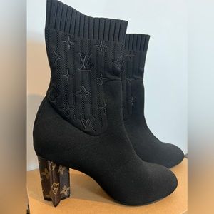 LV Silhouette ankle boots